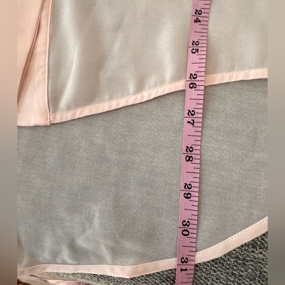 SLEEPER Montmartre Oversize Sheer
Button-Up Heart Pocket Shirt Pink Sz: M - Picture 13 of 14